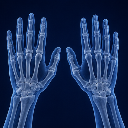 Applicazione sulle mani