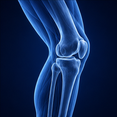 Applicazione sulle ginocchia